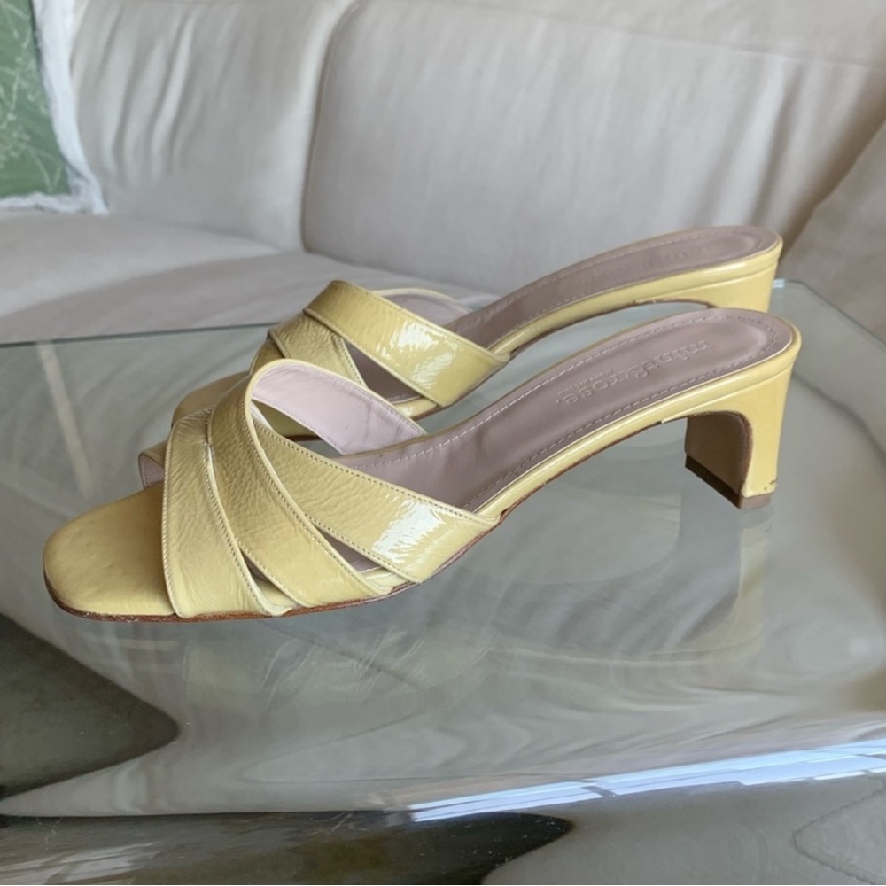 yellow heels